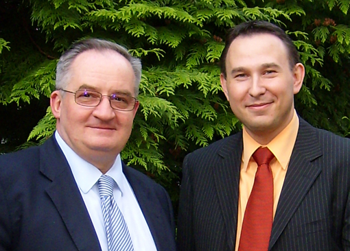 Jacek Saryusz-Wolski (li.) und Sebastian Wladarz